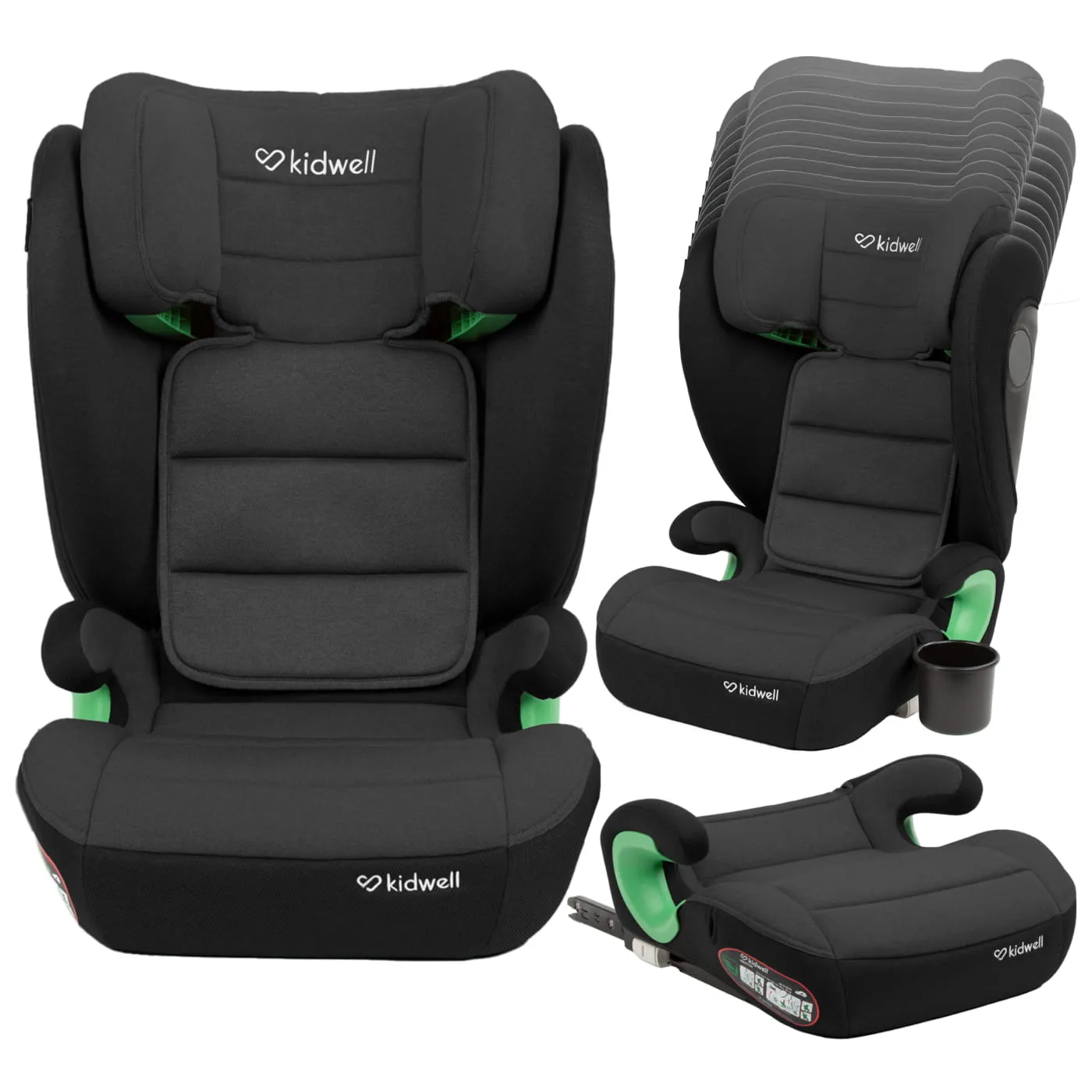 Автокресло Kidwell Weston I-SIZE GREY / BLACK
